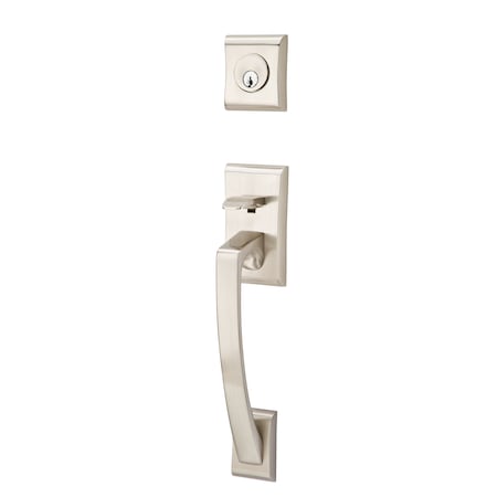 Emtek Satin Nickel Handleset 4817ROUUS15 4817ROUUS15